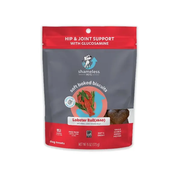 1ea 6oz Shameless Pets Lobster Rollover Soft-Baked Biscuit - Health/First Aid